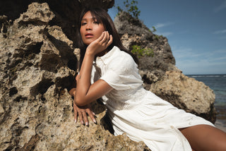 uluwatu lace wedding dress Glamorous Wonderland in Uluwatu Wedding