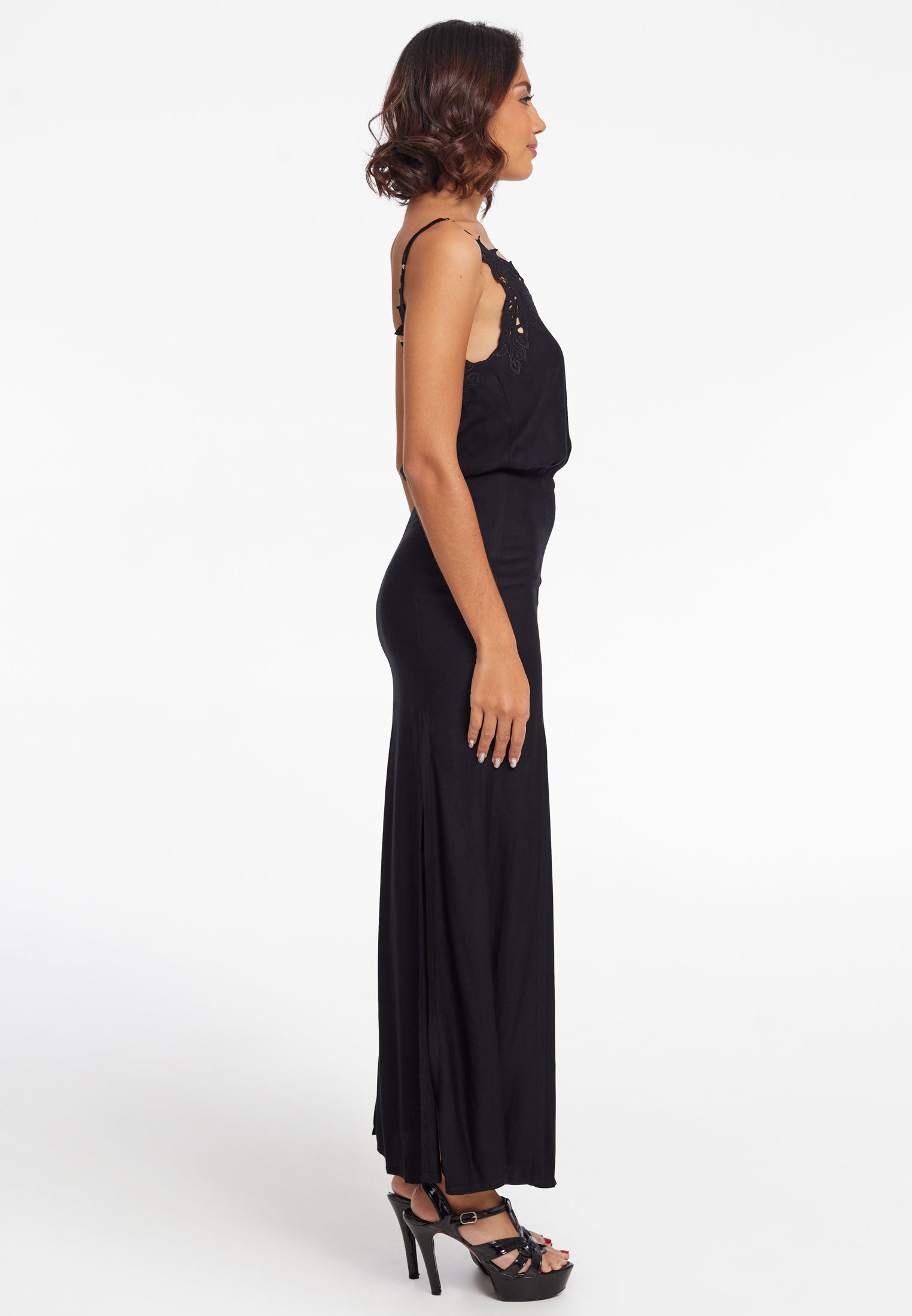 Devilin Dress M / White / Rayon Satin Devilin Dress M / White / Rayon Satin