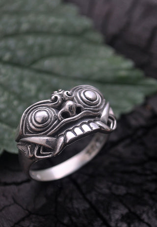 Barong Mask Ring