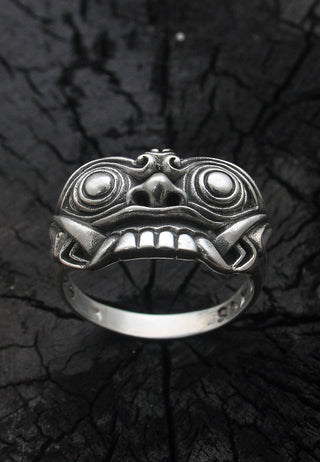Barong Mask Ring