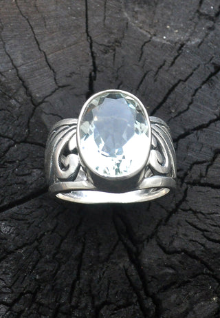 Jewel Crown Amethyst Ring