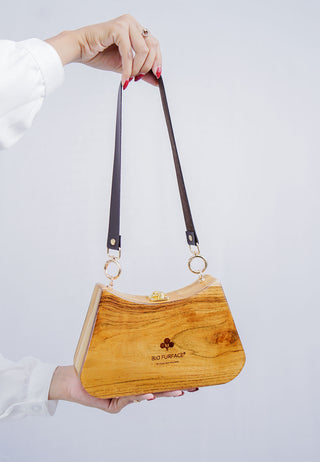 Kumala Natural Premium Wood Bag
