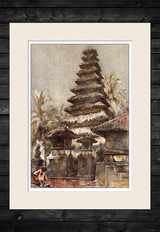 Bali Meru Tower Temple - Year 1940