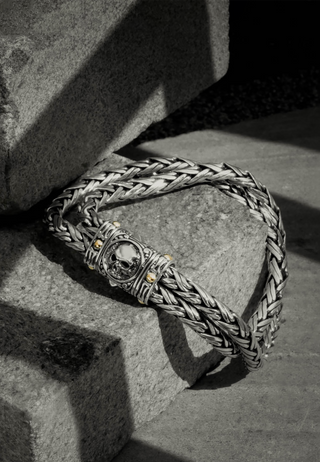 Trunyan Bracelet Double Chain Silver