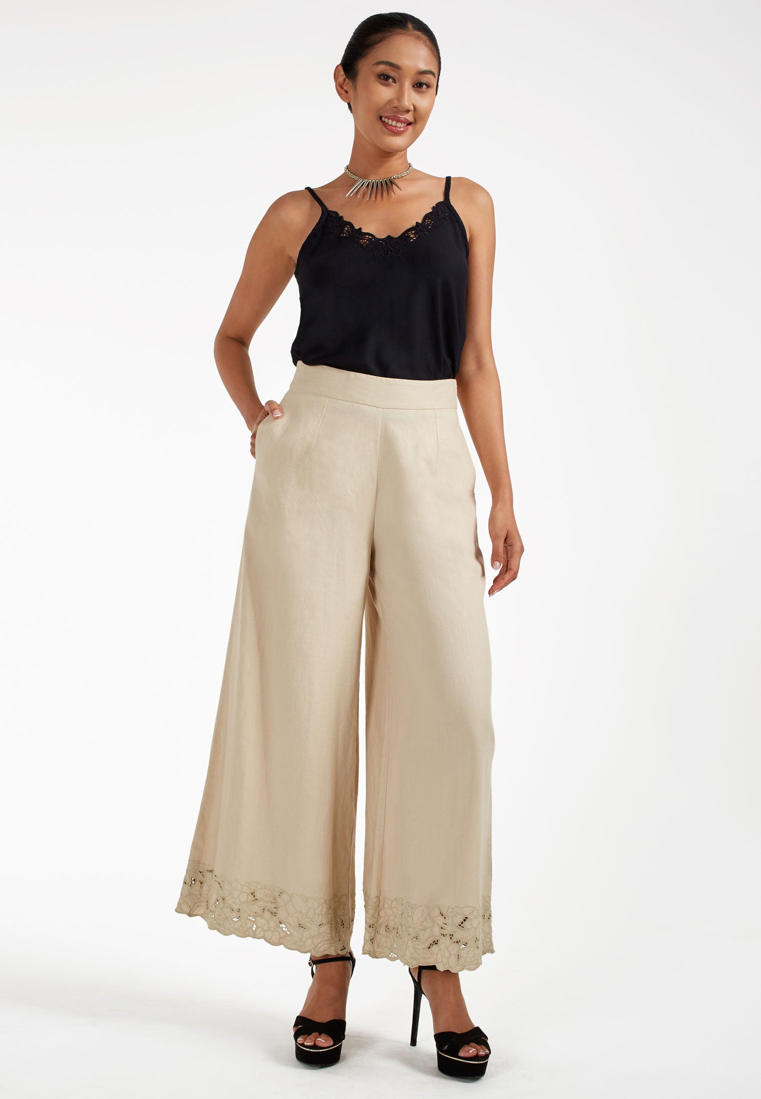 Buy Multicoloured Trousers & Pants for Women by INDIWEAVES Online | Ajio.com
